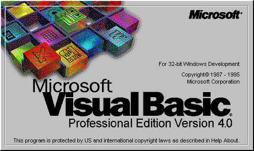 Visual Basic 4 Splash Screen