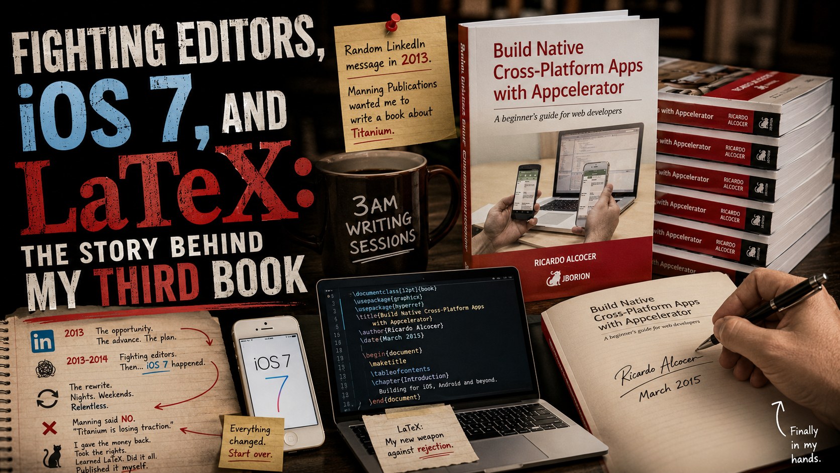 Peleando con Editores, iOS 7 y LaTeX