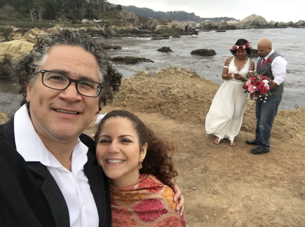 See the Couple in the Background? I Married Them.